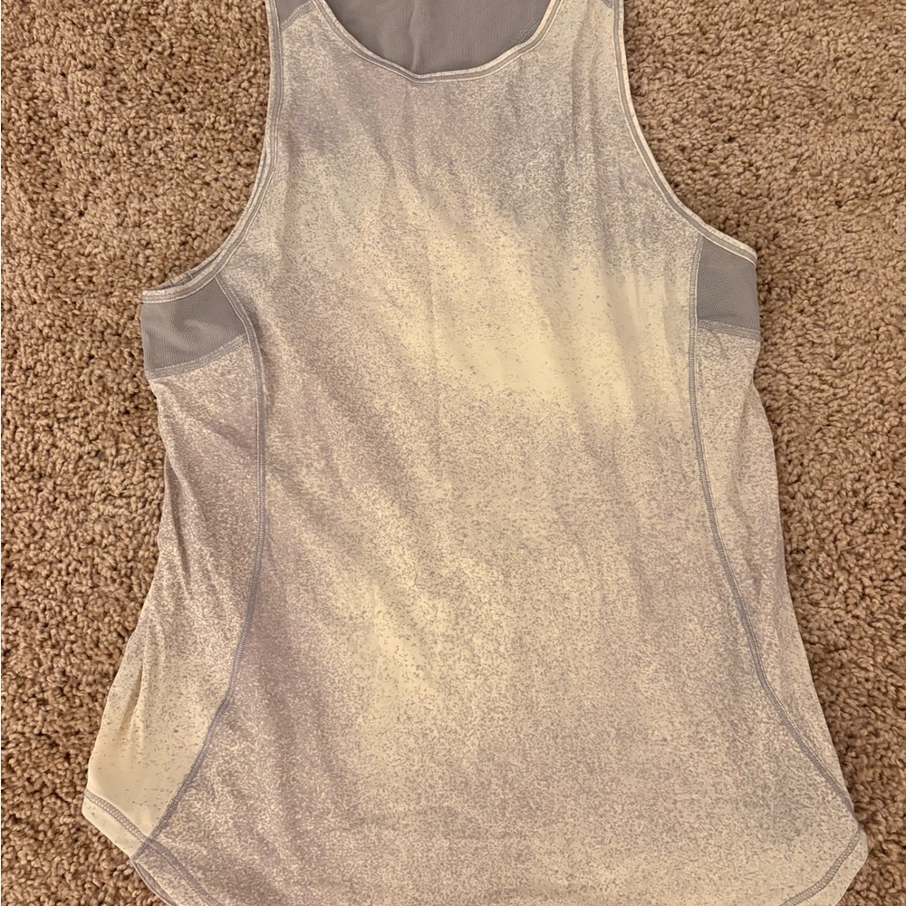 Lululemon Athletica Heathered Gray Tank Top